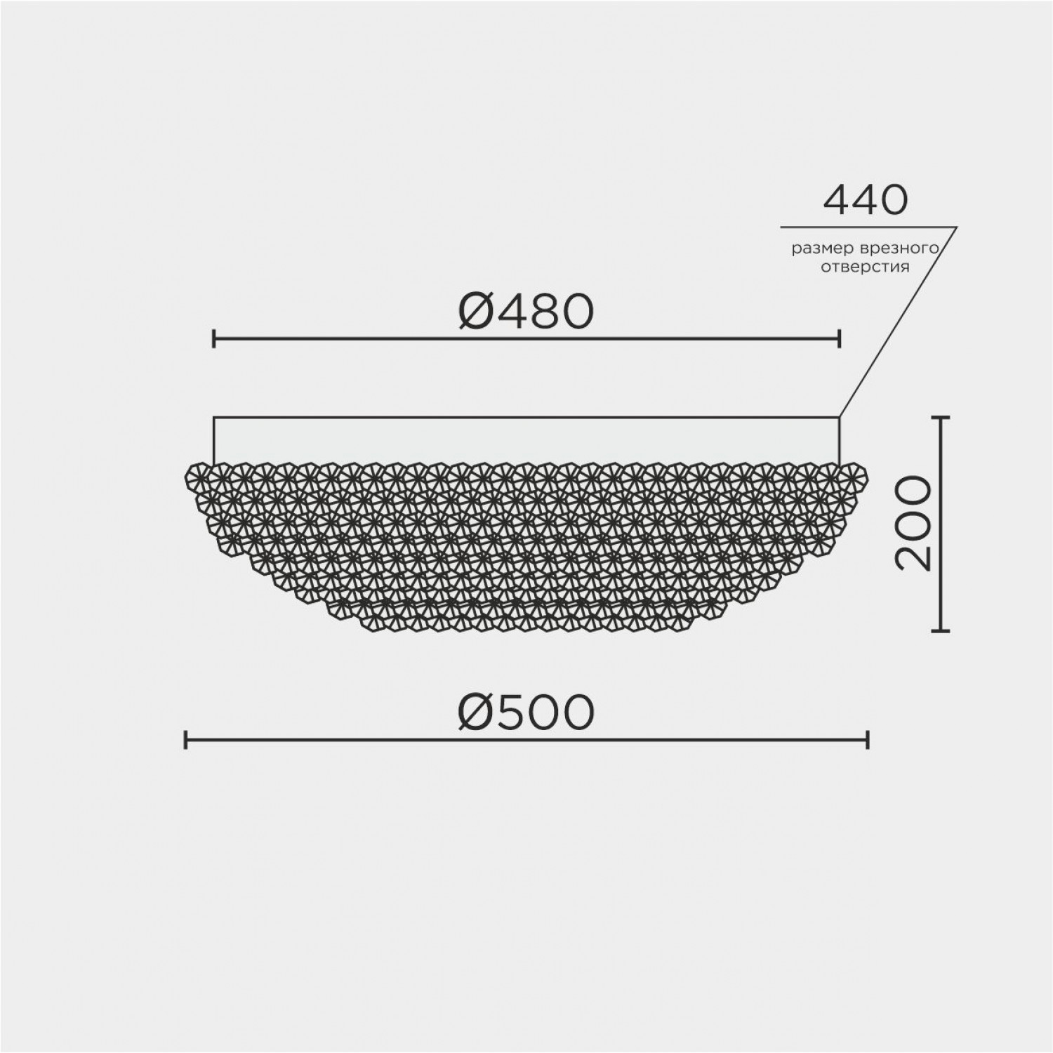 Потолочная люстра MODELUX ML.2320.500 CR