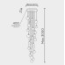 Подвесная люстра MODELUX ML.88988.25 GD