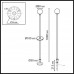 Уличный светильник Odeon Light 7120/3GLB DEW