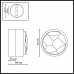 Настенный светильник Odeon Light 7174/5WL SPILLA
