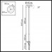 Уличный светильник Odeon Light 7189/6GLA DISC