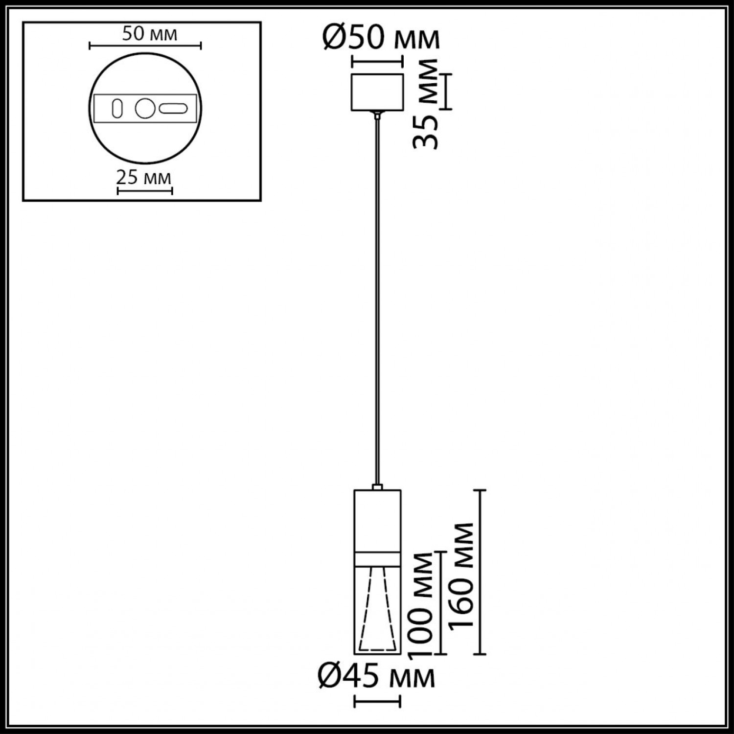 Подвесной светильник Odeon Light 7144/4L DEFANCE