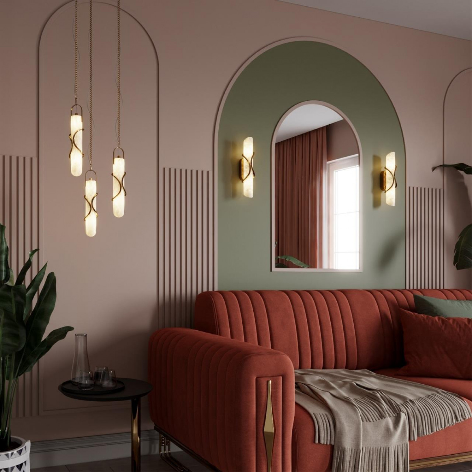 Подвесной светильник Odeon Light 6672/30L PARMA