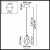 Подвесной светильник Odeon Light 7112/4LC GEMME