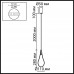 Подвесной светильник Odeon Light 7147/5L BRAID