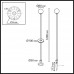 Уличный светильник Odeon Light 7120/3GLC DEW