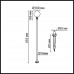 Уличный светильник Odeon Light 7121/2GL DANDE
