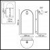 Настенный светильник Odeon Light 7176/3WL GIARDINO