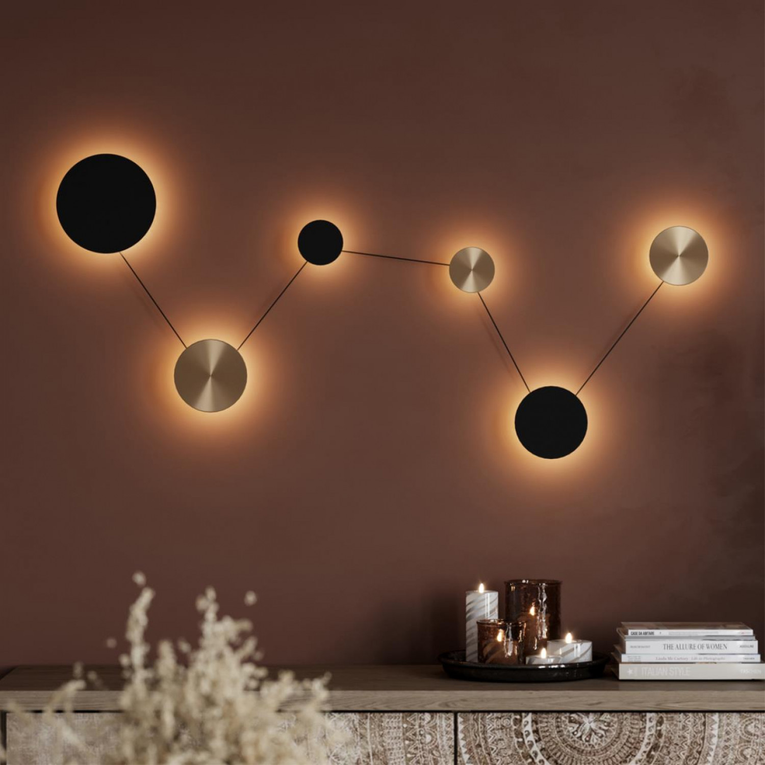 Настенный светильник Odeon Light 7115/36WL GALAXY