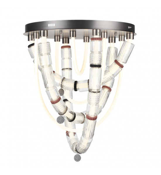 Люстра потолочная Odeon Light 5456/80CL COLLIER Люстра потолочная Odeon Light 5456/80CL COLLIER