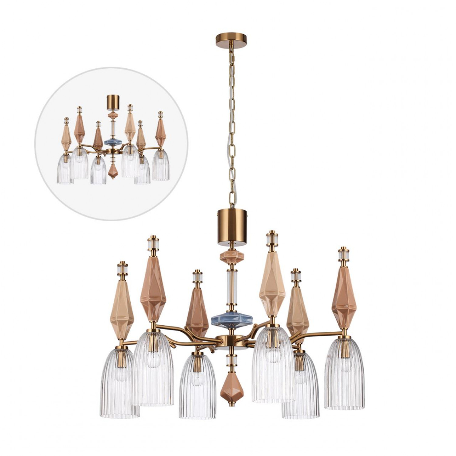 Люстра Odeon Light 5414/6 TERRA