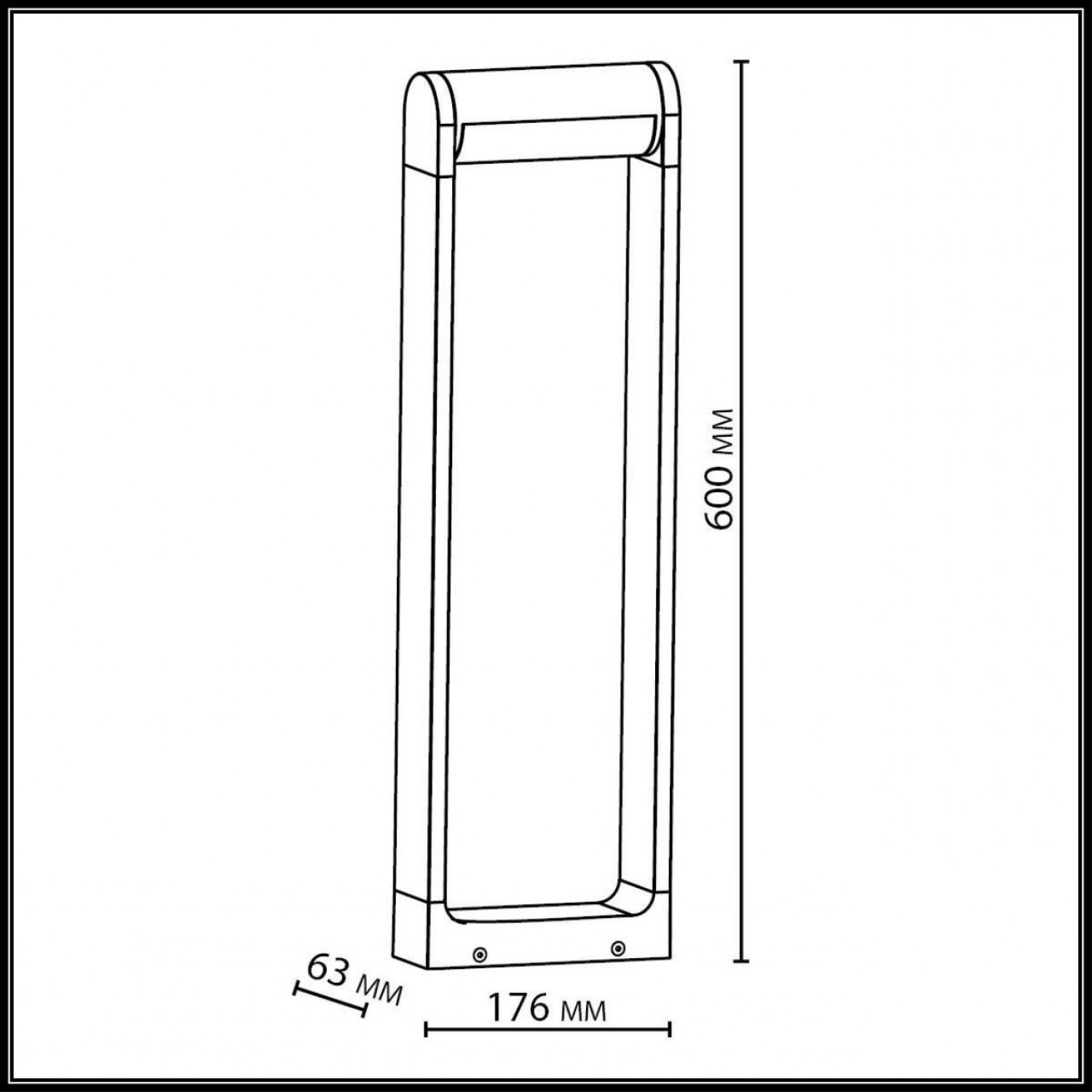 Уличный светильник Odeon Light 7117/12GL TWINSET