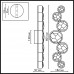 Настенный светильник Odeon Light 7174/15WLA SPILLA