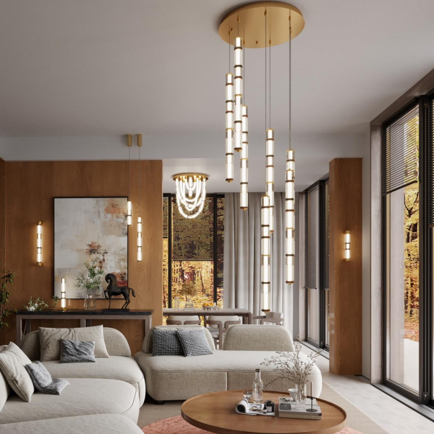 Настенный светильник Odeon Light 5455/12WL COLLIER
