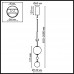 Подвес Odeon Light 5457/4L CALLISTO