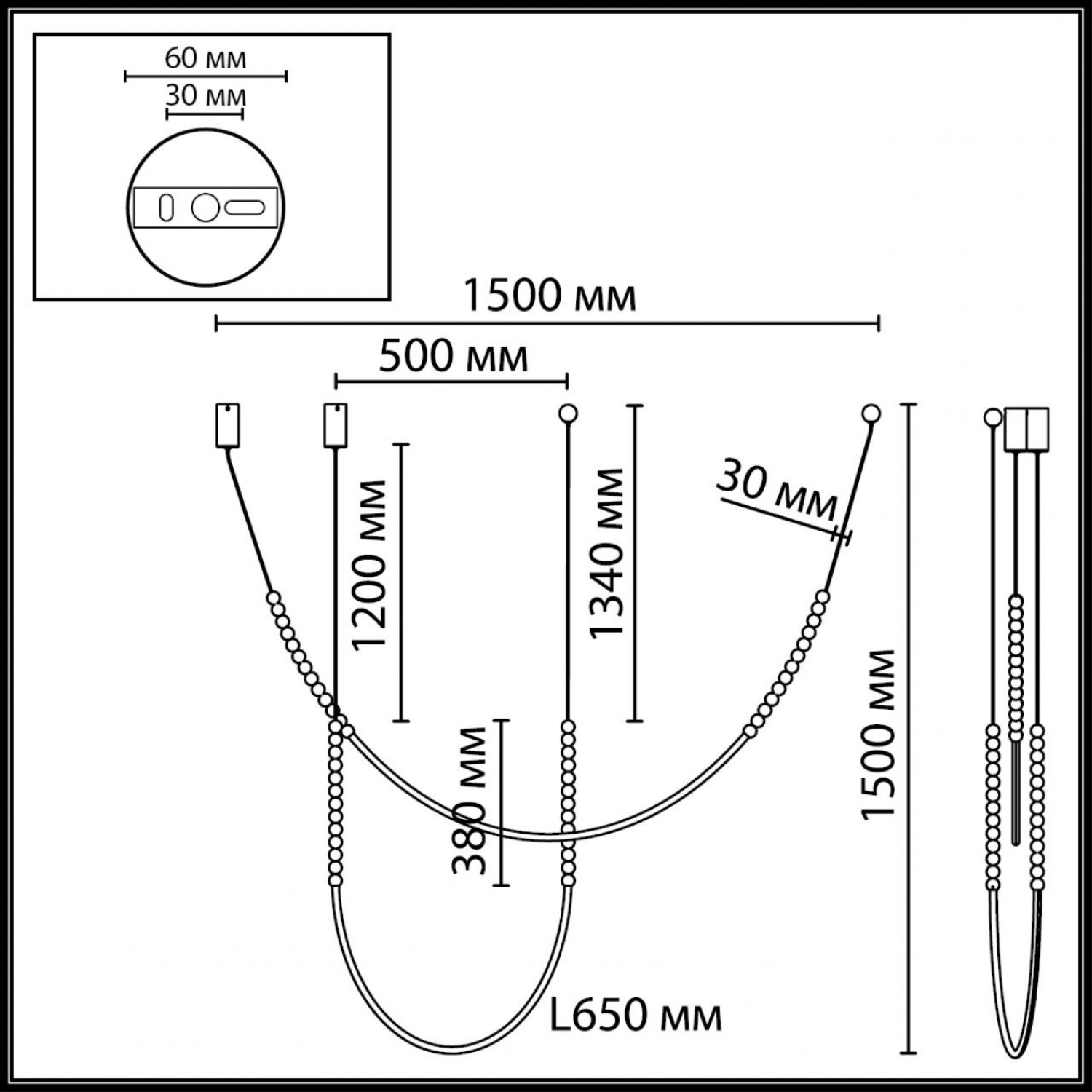Потолочный светильник Odeon Light 7149/24CL MONELLA