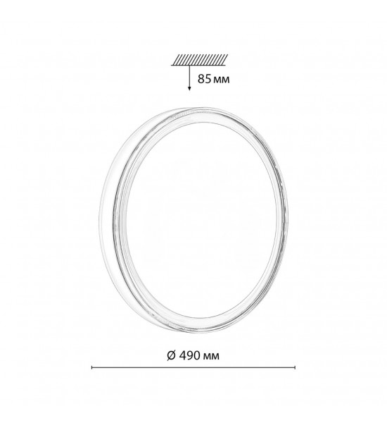 Настенно-потолочный светильник Сонекс 7699/EL LAVEN