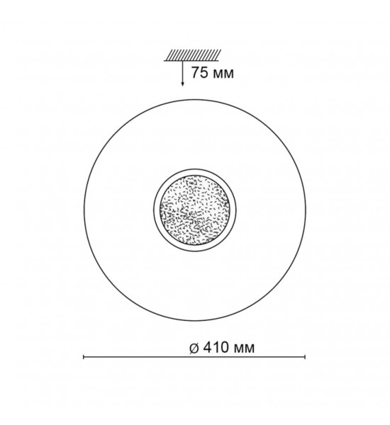 Настенно-потолочный светильник Сонекс 2074/DL LAZANA