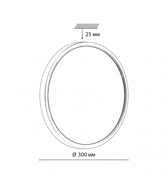 Настенно-потолочный светильник Сонекс 7661/24L OMEGA WHITE