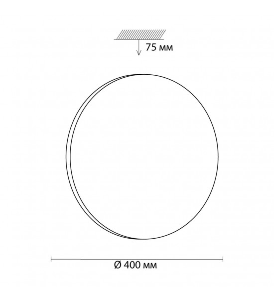 Настенно-потолочный светильник Сонекс 3017/DL SIMPLE