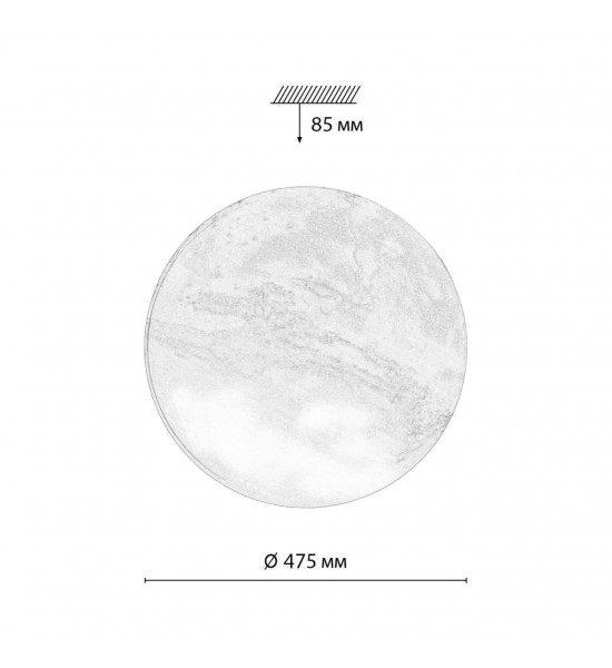 Настенно-потолочный светильник Сонекс 7725/EL MARS