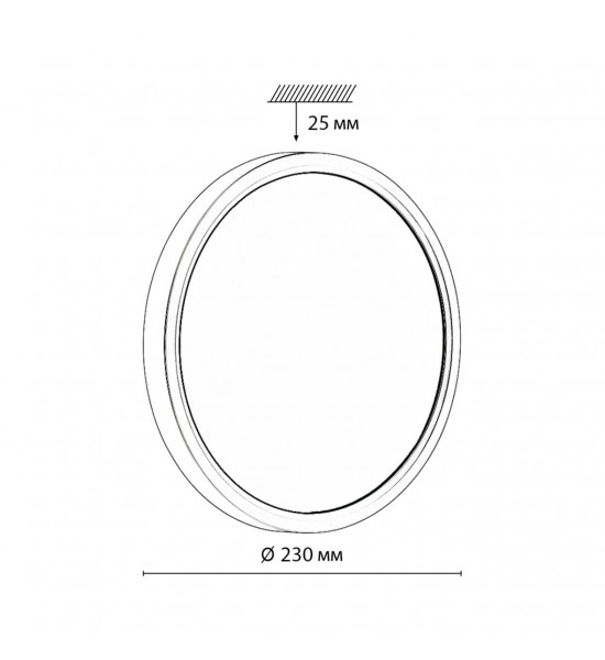 Настенно-потолочный светильник Сонекс 7662/18L OMEGA BLACK